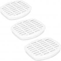 Navaris Charcoal Water Filter Replacements for Pet Fountain - Filter Cartridges for Pet Water Well - Protects against Odour and Flavour - Pack of 3