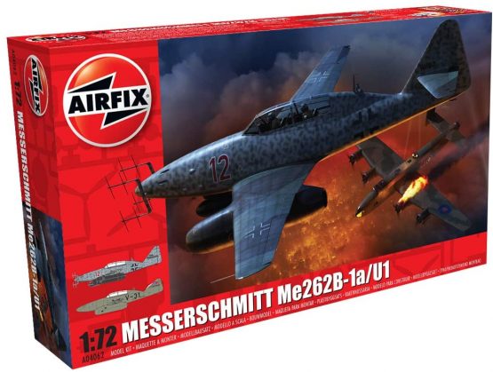 Airfix A04062 Messerschmitt Me262-B1a Classic Kit
