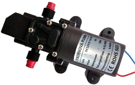 CYBERNOVA DC12 V 131PSI Water High Pressure Diaphragm Self Priming Pump Caravan/Boat/RV/garden - Image 4