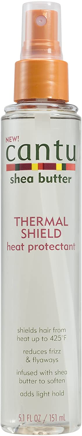 Cantu Thermal Shield Heat Protect 151ml, Clear, 151 ml (Pack of 1)