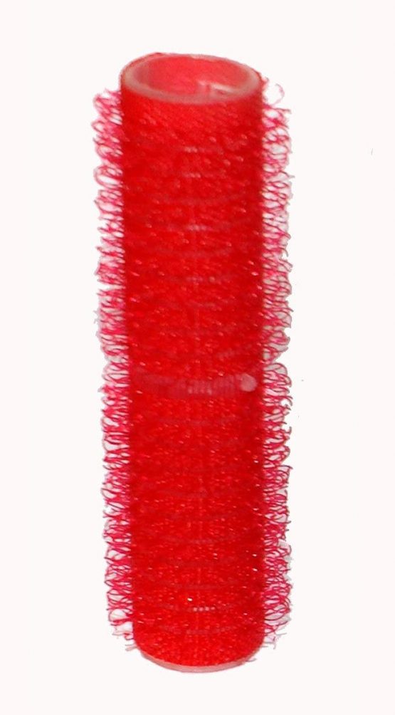 Hair Tools Cling Hair Rollers - Small Red 13 mm x 12