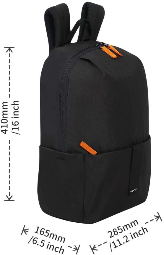 Amazon Brand - Eono Ultralight Casual Backpack for Men Women, 20L Water Resistant Daypack Rucksack for School, Hiking, Camping, Travel, Outdoor Activities - Image 2