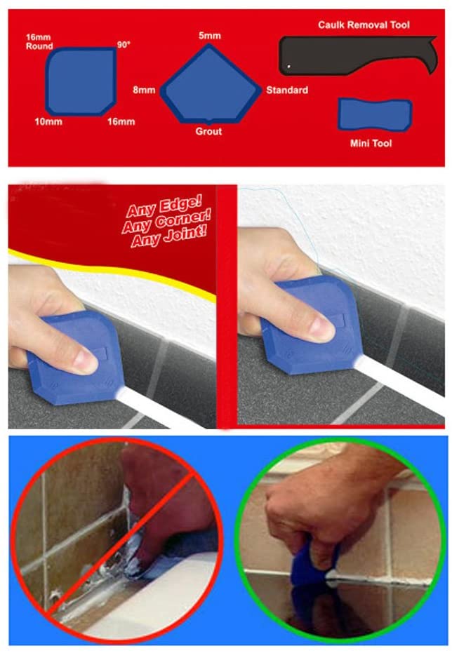 Silicone Sealant Finishing Tools Silicone Smoothing Caulking Profile