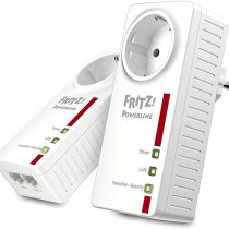AVM FRITZ! Powerline 1220E Set (1200 MBIT/s Duo) - suitable for Powerline 1000 Series, White