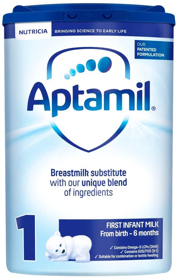 Aptamil 1 First Infant Milk Formula From Birth, 800g, GR, 800 g (Pack of 1)