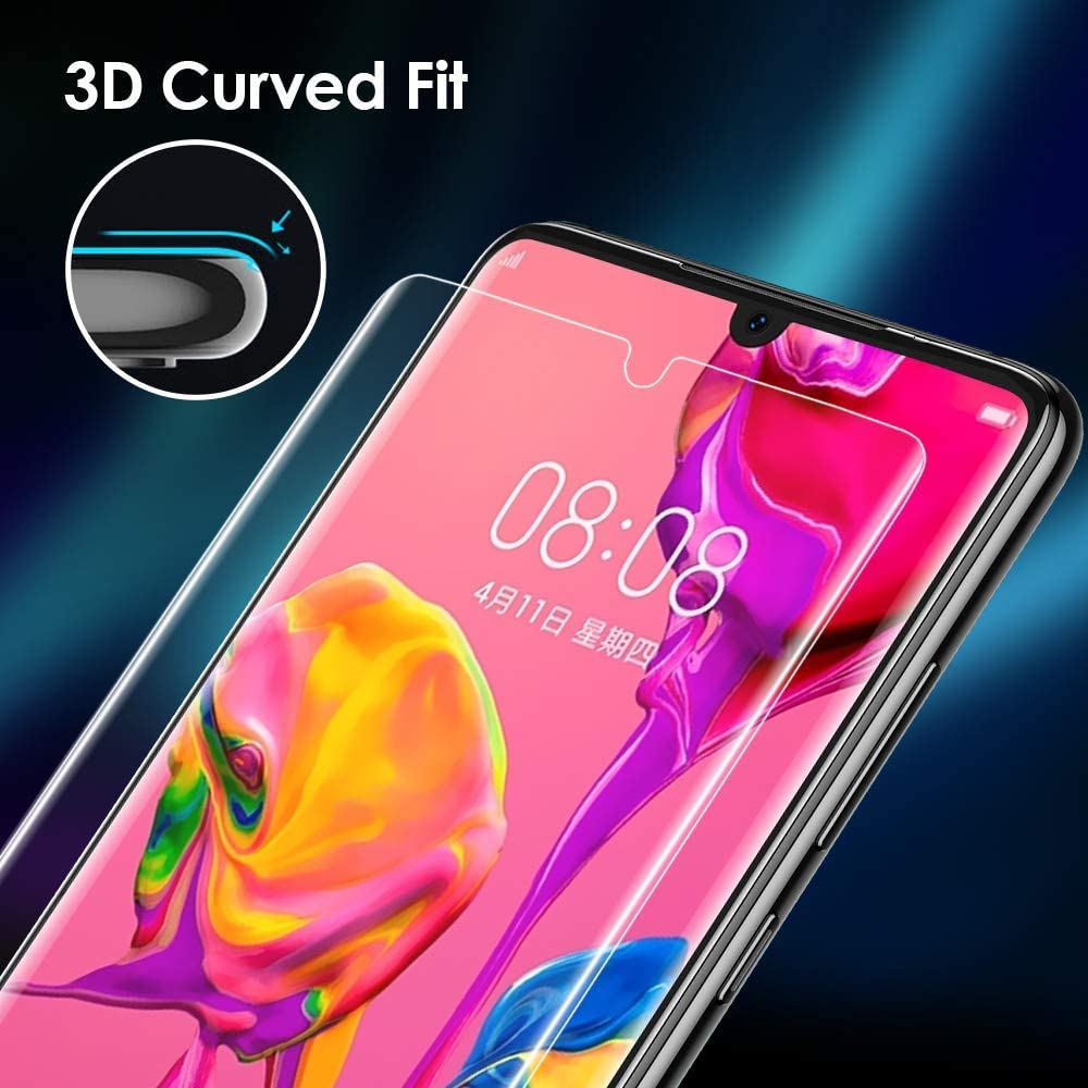 G-Color Huawei P30 Pro Screen Protector, P30 Pro Glass Protector [Fingerprints Sensor Compatible ...