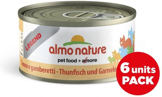 Almo Nature Mega Pack - Tuna and Shrimps 6 x 70g Cans - Image 2