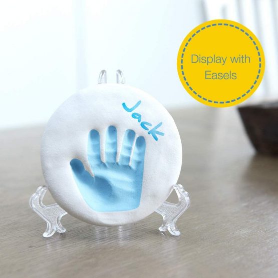 Baby Handprint and Footprint Kit Ornament Makers for Baby Girl Gifts & Baby Boy Gifts, Unique Baby Shower Gifts, Memory Art Personalized Baby Gifts for Baby Registry, Keepsake Box Nursery Decor - Image 3
