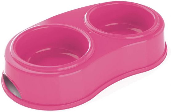 Agrobiothers Double Feeding Bowl for Cats, Small - Image 3