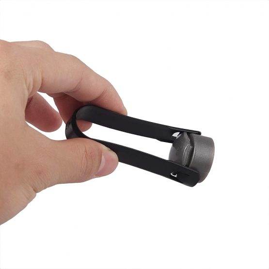 AUTOUTLET 20Pcs Black Wheel Nut Caps Bolt Covers 17mm Universal including 16 Standard Ones 4 Locking Ones Removal Tool - Image 4