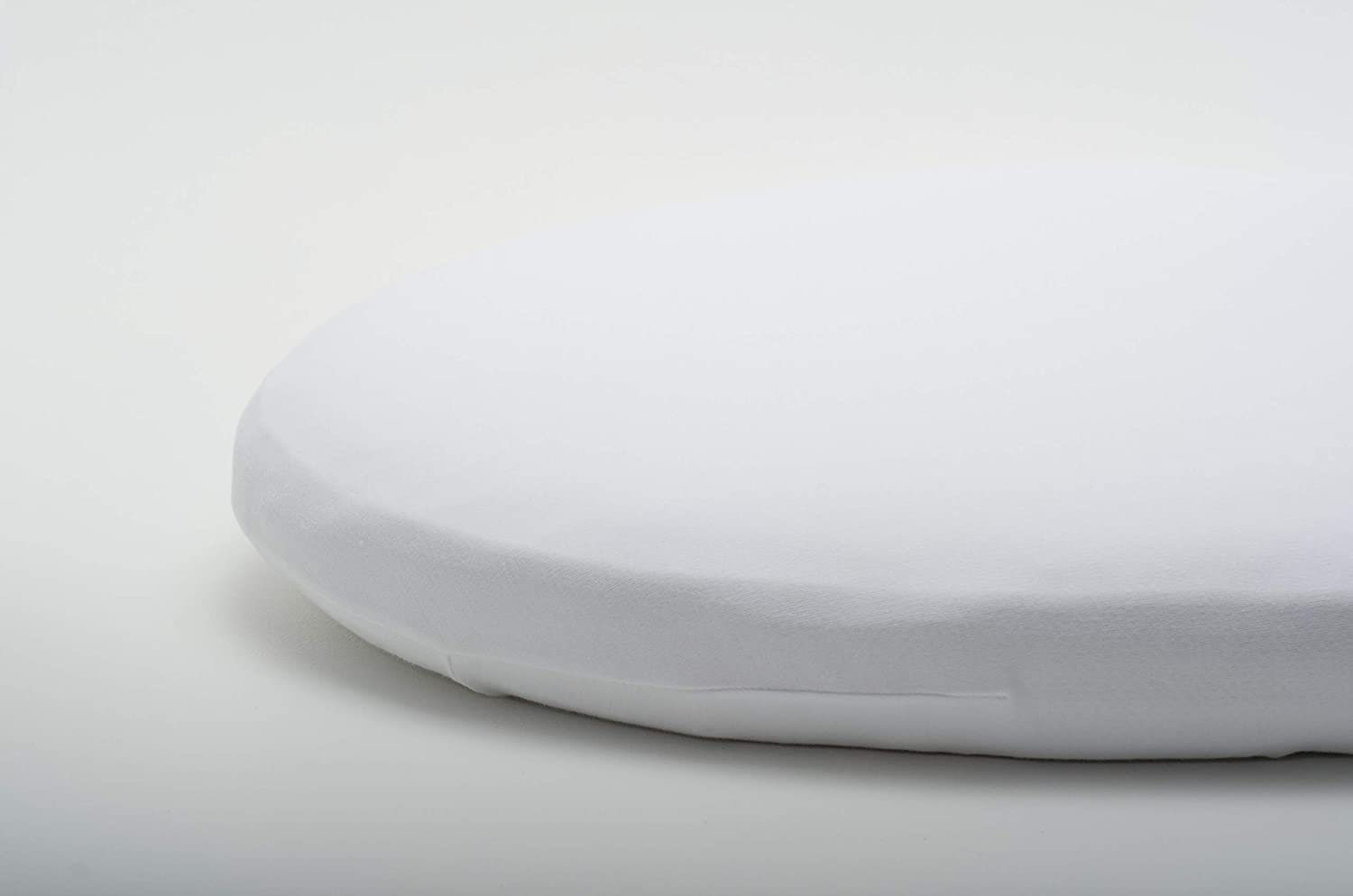 DK Glovesheets 122x69cm 100% Organic Cotton Fitted Sheet for Stokke Sleepi for Newborn and Above (White), 122x69 cm (1er Pack) - Image 3