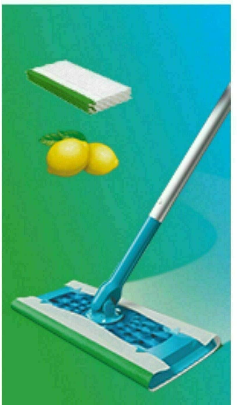Flash Speed Mop Starter Kit + 6 Pads, Green - Image 3