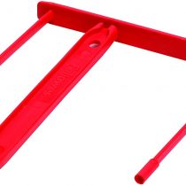 Fellowes Transit Filing Clips Environmentally-Friendly 80 mm Pack of 100 red