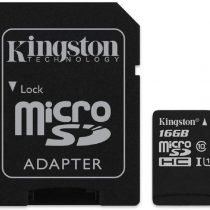 Kingston Canvas Select (SDCS/16GB) MicroSDClass 10 UHS-I Speeds Up to 80 MB/s Read (SD Adapter Included) - Bring Your HD Videos to Life
