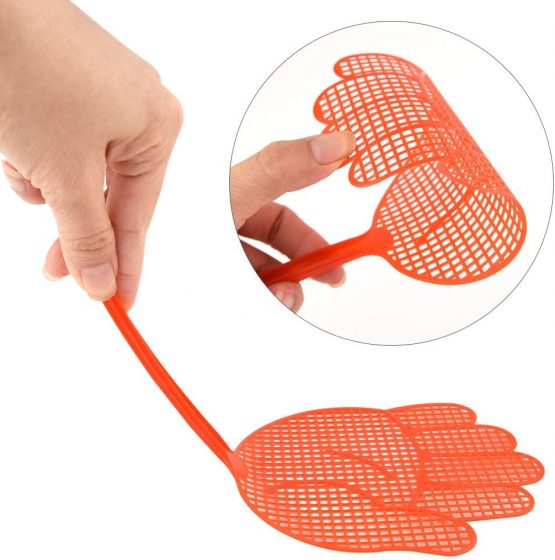TUPARKA 5 Pack Telescopic Fly Swatters, Manual Adjustable Swat Pest Control Durable Extendable Handle House Wife Helper - Image 4