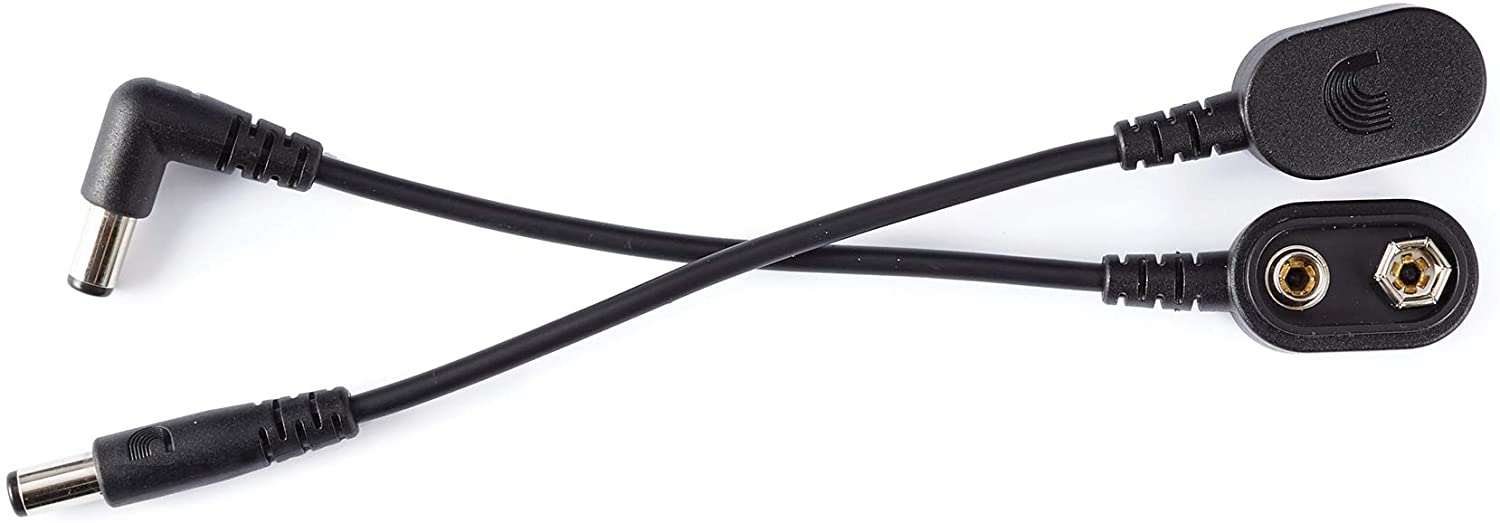 Planet Waves D'Addario 9v Effects Pedal Power Adaptors, Modern, Black
