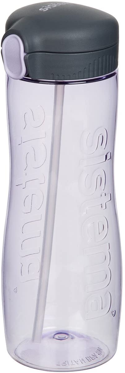 Sistema Hydrate Quick Flip Water Bottle, Assorted Colours, 800 ml - Image 4