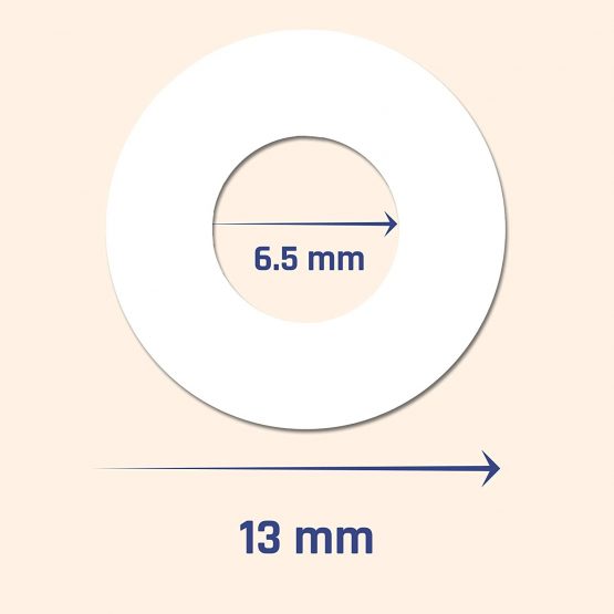 2000 Pack, Hole Reinforcement Ring Labels Stickers - White - Image 3