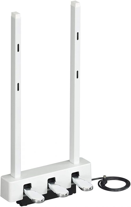Yamaha LP-1 3 Pedal Unit for Yamaha P-Series, Portable, Sleek and Pedal Attachment, in White