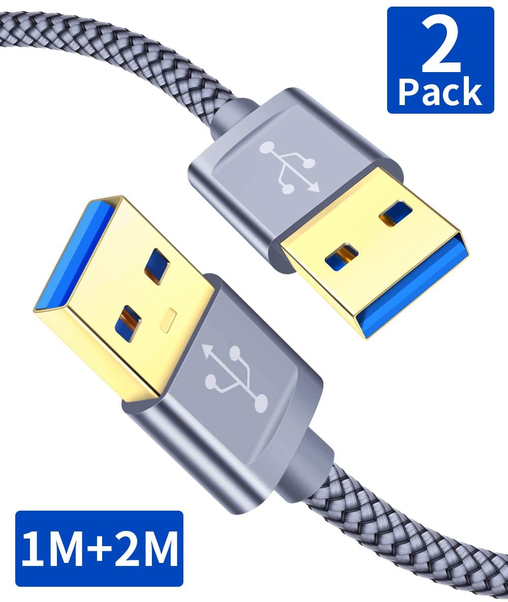 JSAUX USB 3.0 A Male to Male cable