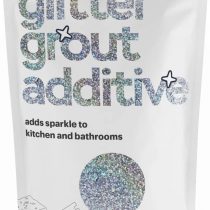 Glitter Grout Additive - 3mm - 100G (Silver Holographic) Grout Tile Additive Tiles Bathroom Wet Room Kitchen