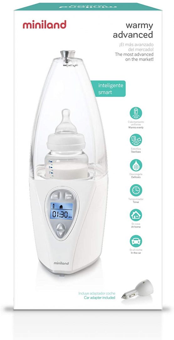 Miniland Intelligent Baby Bottle Warmer and Sterilizer - Image 4