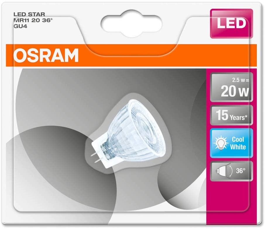 Osram LED Bulb, 2.5 W, White, 20-Watt-Ersatz - Image 2