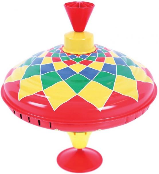Bigjigs Toys Tin Humming Top - Traditional Toys