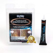MagicEzy Wood Floor Scratch Repairezy – Easy Repairs for Scratches and Gouges in Polished Wood Floors and Furniture - Ultra Strong – Clear