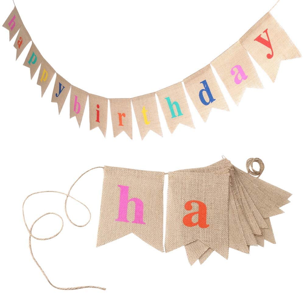 kuou Happy Birthday Bunting Banner - Image 2