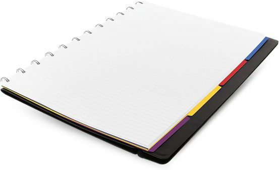 Filofax A4 Refillable Notebook - Black - Image 4