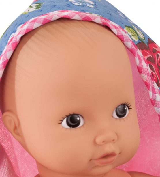Gotz 1953038 Aquini Girl Roses Garden Doll - 33 cm Bathing Baby Doll Without Hair And Painted Brown Eyes - Suitable For Children Over 18 Months - Image 3