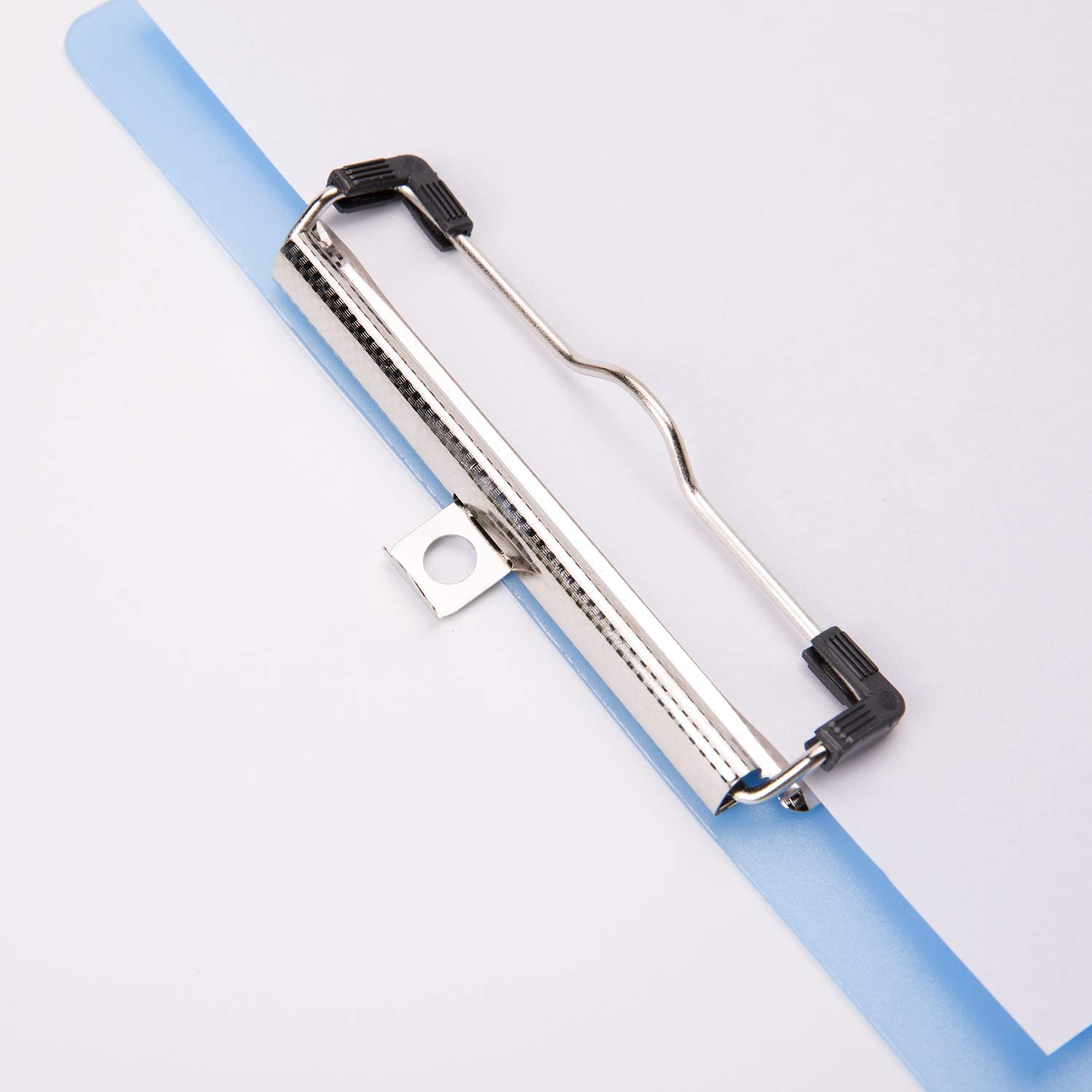 4 Pack Plastic Transparent Clipboard, A4 Plastic Transparent Clipboards, 4 Colors(315 * 225MM), Blue/Pink/White/Green - Image 4