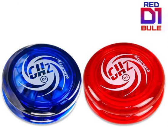 MAGICYOYO Responsive Yoyo D1 GHZ, Professional Yoyo Pack Looping Yoyos for Kids Beginner with 10 Yoyo Strings + 2 Gloves + 2 Yoyo Bags (PACK)