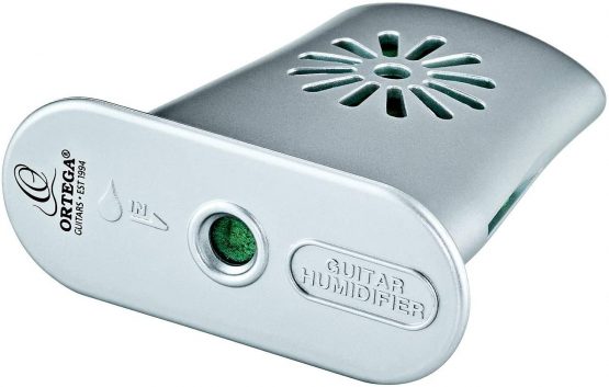 ORTEGA Acoustic Guitar Humidifier HUMIGT-SV silver, incl. sponge and syringe