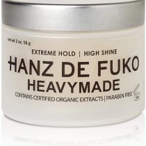 HANZ DE FUKO Heavymade Pomade | Premium Water-Based Styling Paste with Humidity-Resistant All-Day Hold | All Hair Types | 56g
