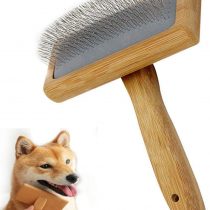 Aidiyapet Slicker Brushes for dogs, Dog brush for long hair, Pet Professional Shedding Grooming Tools Cat Long Pin Brush with Non-slip Handle,Suitable for Medium and Long Haired Dogs Cats