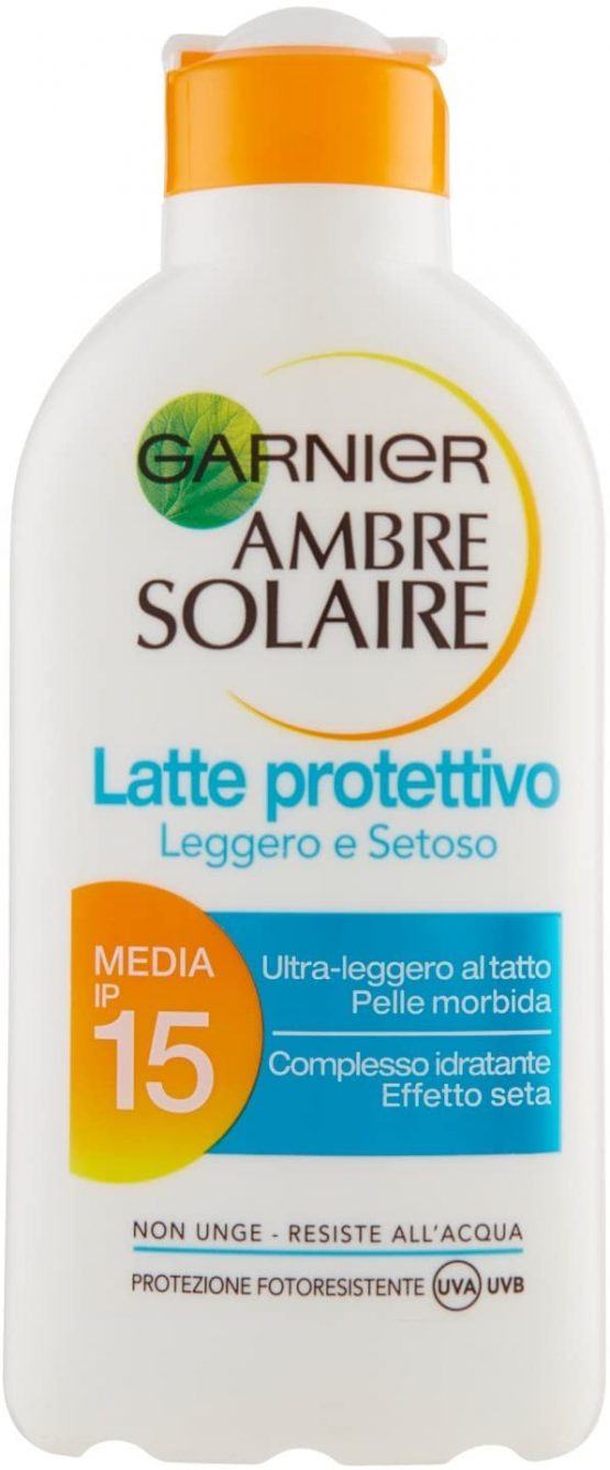 Garnier Ambre Solaire Sun Tan Ultra Light Lotion Light & Silky 200ml