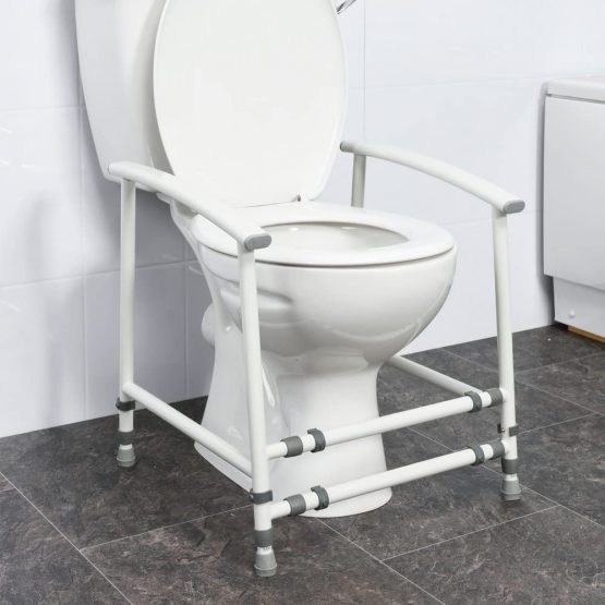 NRS Healthcare Nuvo P05218 Petite Childrens Toilet Frame , Height and