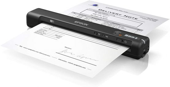 Epson WorkForce ES-60W A4 Battery Powered Portable Document Scanner, Black - Image 2