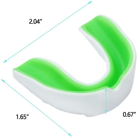 5Pcs Gum shield kids Rugby Mouthguard Mouldable Junior Gum Shield for Jaw Protection Mouth Guard Gum Shield with case for boxing Rugby Hockey MMA and Other Contact Sports - Image 2