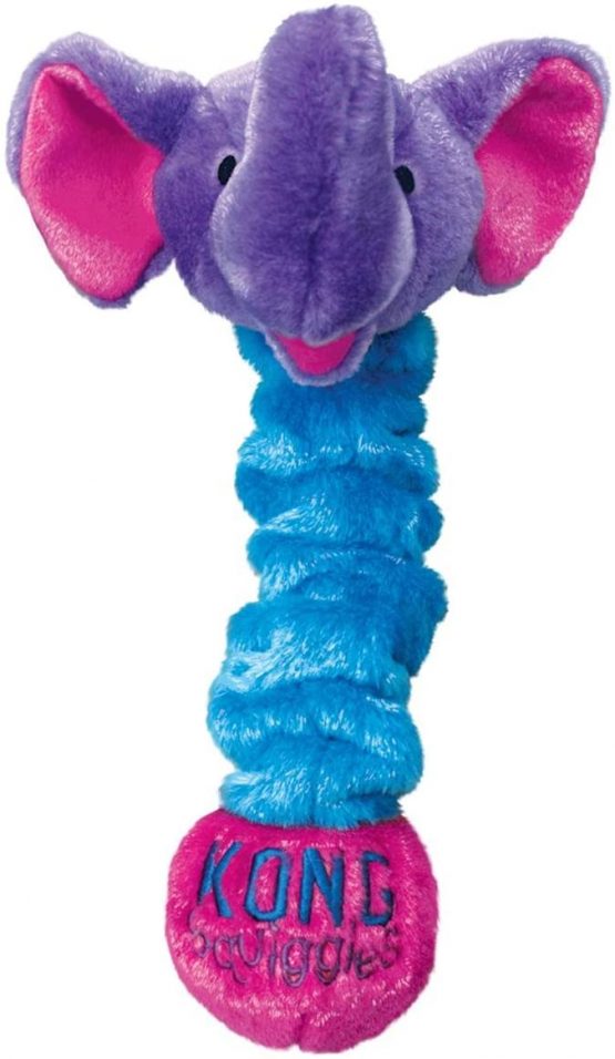KONG Squiggles Dog Toy - Small, Blue - Image 3