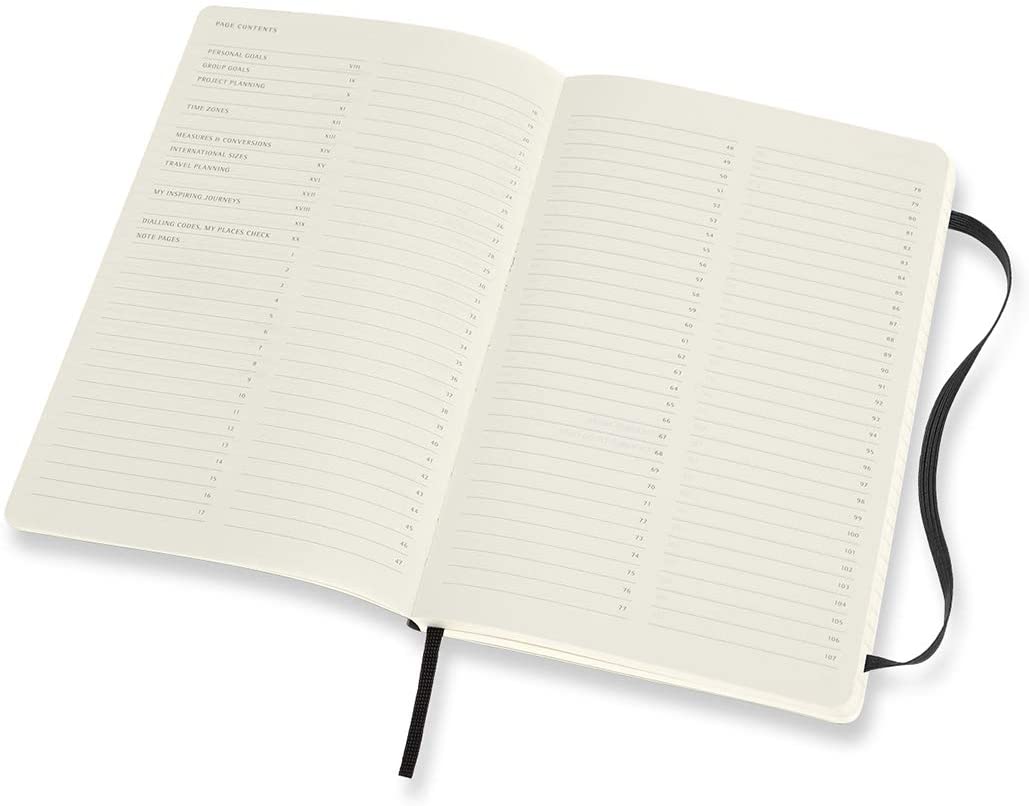 Moleskine PROPFNTB3SBK Large Pro Soft Notebook, Black - Image 4