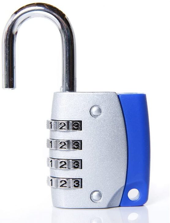 BIRD Blue 4 Digit Combination Padlock… - Image 2