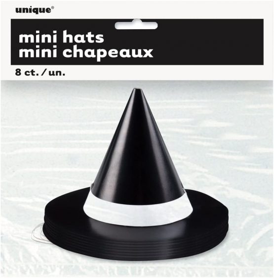 Unique Party 77057 - Mini Witch Halloween Party Hats, Pack of 8 - Image 2