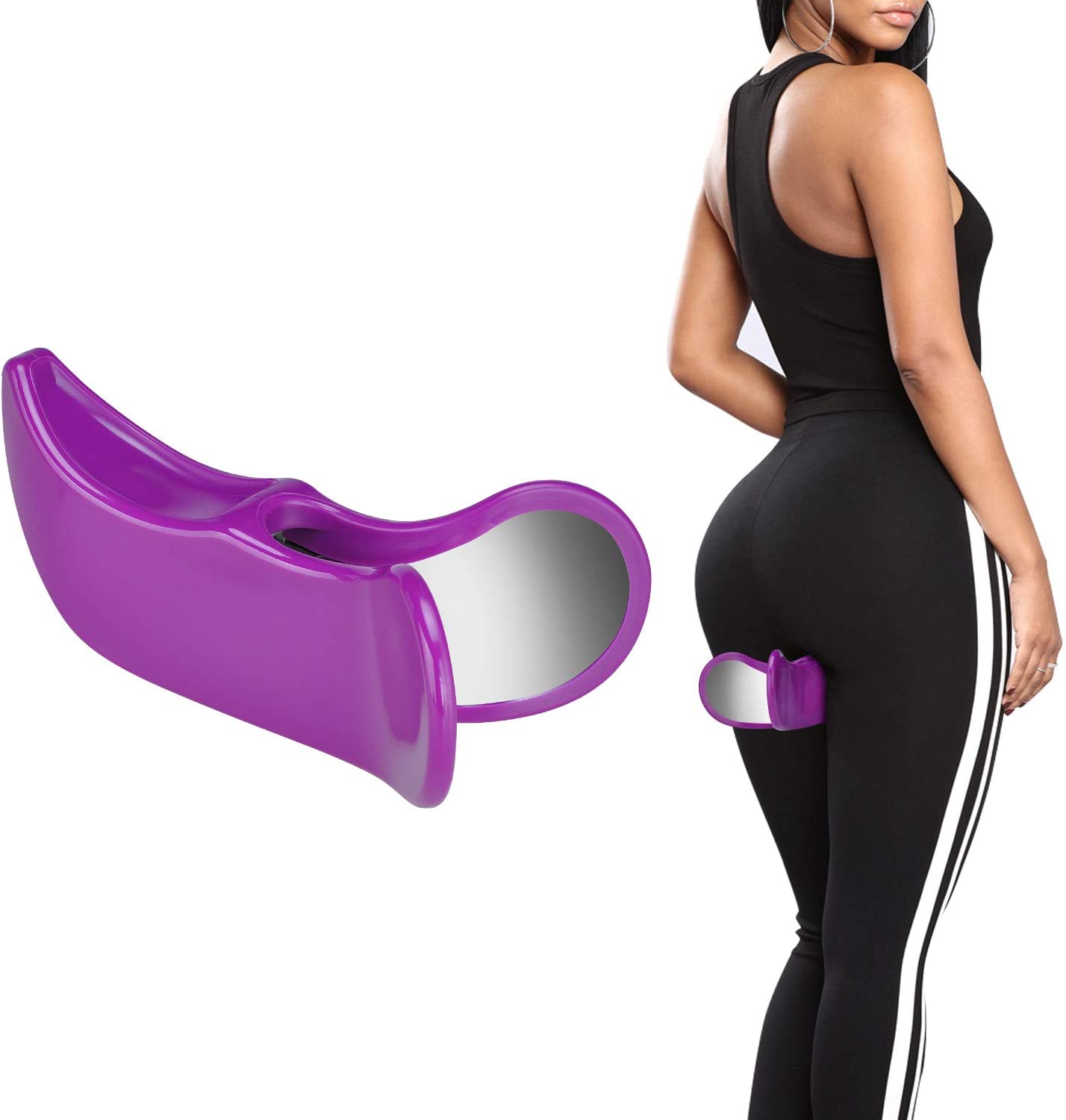 Podazz Super Kegel Exerciser Pelvis Floor Muscle Medial Exerciser,Hip Muscle&Inner Thigh Trainer,Correction Beautiful Buttocks for Women (Purple) - Image 2