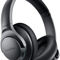 Anker Soundcore Life Q20 Hybrid Active Noise Cancelling Headphones, Wireless Over Ear Bluetooth Headphones, 40H Playtime, Hi-Res Audio, Deep Bass, Memory Foam Ear Cups, for Travel, Home Office