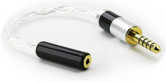 Ablet 4.4MM Male to 2.5mm Trrs Female Balanced Cable, Headphone Audio Adapter for SONY WM1A/1Z, PHA-2A and Astell&kern Layla, Astell&Kern Rosie, Astell&kern Roxanne II, Astell&Kern AK T8iE MKII