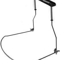 OTOTEC Professional 10 Holes Harmonicas Holder Adjustable Hand Free Neck Rack Black Metal