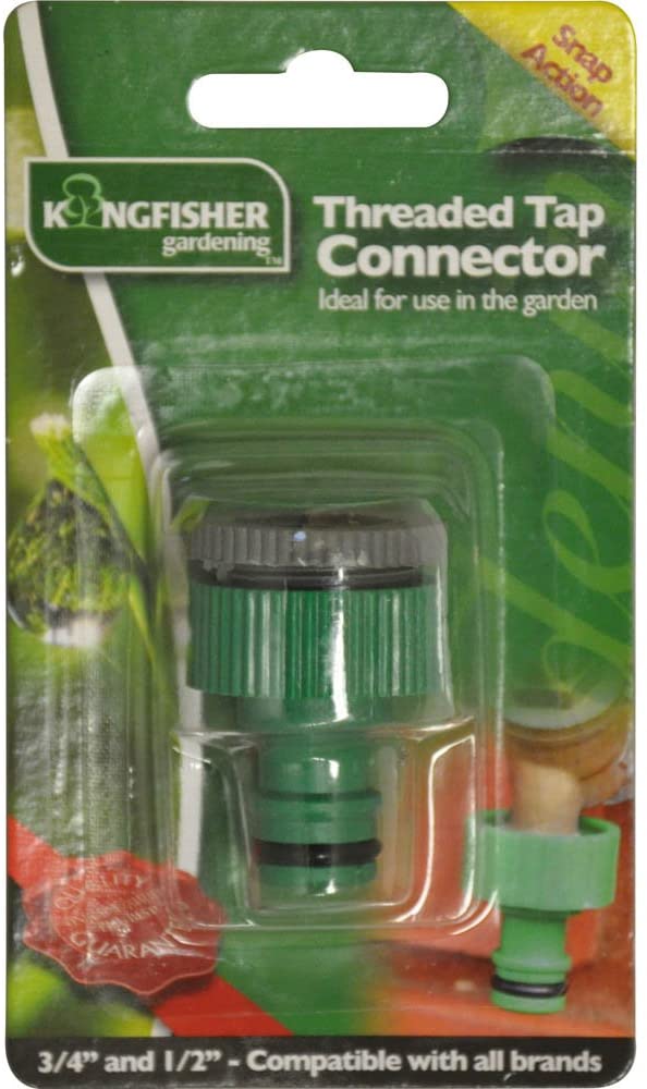 Kingfisher 607SNCP Tap Connector 3/4" & 1/2", Transparent - Image 3